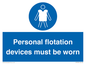 MP7585: Personal flotation devices must be worn