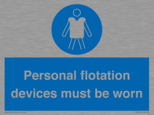 MP7585: Personal flotation devices must be worn