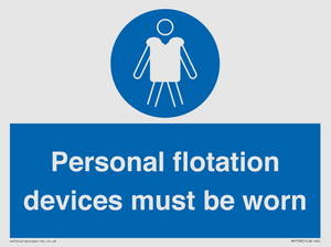MP7585: Personal flotation devices must be worn