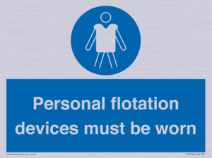 MP7585: Personal flotation devices must be worn