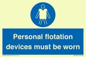 MP7585: Personal flotation devices must be worn