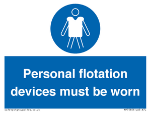 MP7585: Personal flotation devices must be worn