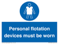 MP7585: Personal flotation devices must be worn