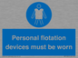 MP7585: Personal flotation devices must be worn