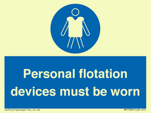 MP7585: Personal flotation devices must be worn