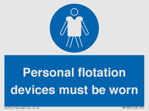 MP7585: Personal flotation devices must be worn