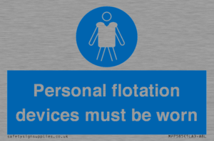 MP7585: Personal flotation devices must be worn