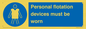 MP7585: Personal flotation devices must be worn
