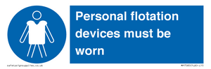 MP7585: Personal flotation devices must be worn