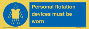 MP7585: Personal flotation devices must be worn