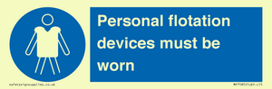 MP7585: Personal flotation devices must be worn