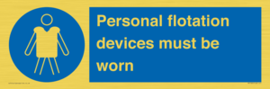 MP7585: Personal flotation devices must be worn