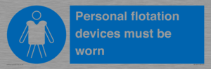 MP7585: Personal flotation devices must be worn