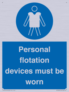 MP7585: Personal flotation devices must be worn