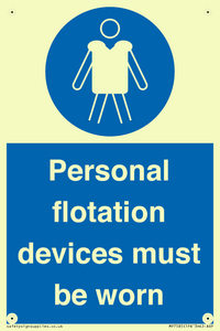 MP7585: Personal flotation devices must be worn