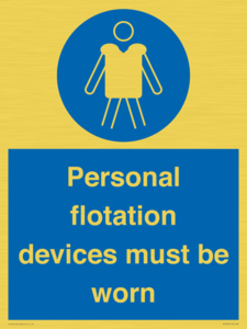 MP7585: Personal flotation devices must be worn