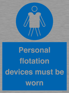 MP7585: Personal flotation devices must be worn