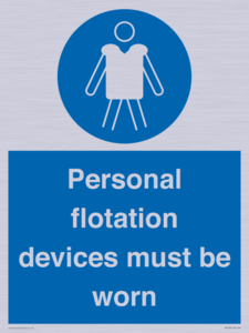 MP7585: Personal flotation devices must be worn