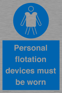 MP7585: Personal flotation devices must be worn