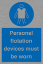 MP7585: Personal flotation devices must be worn