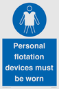 MP7585: Personal flotation devices must be worn