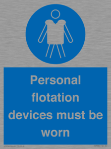MP7585: Personal flotation devices must be worn