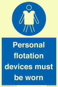 MP7585: Personal flotation devices must be worn