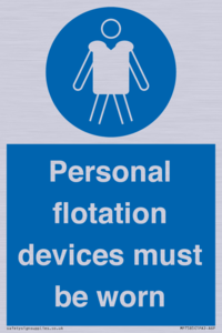 MP7585: Personal flotation devices must be worn