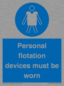 MP7585: Personal flotation devices must be worn
