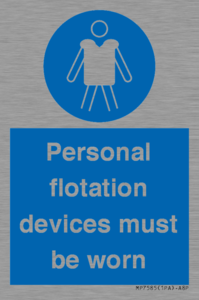 MP7585: Personal flotation devices must be worn