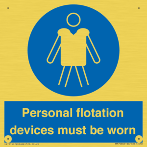 MP7585: Personal flotation devices must be worn