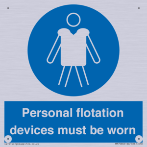 MP7585: Personal flotation devices must be worn