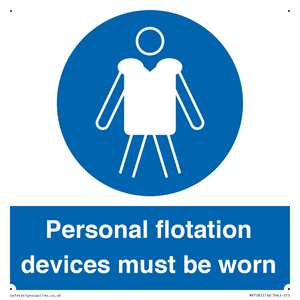 MP7585: Personal flotation devices must be worn
