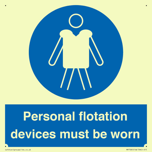 MP7585: Personal flotation devices must be worn