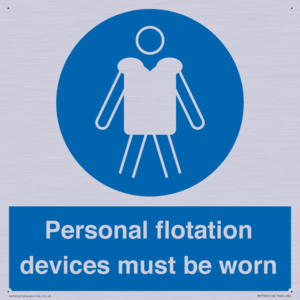 MP7585: Personal flotation devices must be worn