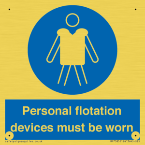 MP7585: Personal flotation devices must be worn