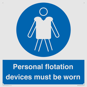 MP7585: Personal flotation devices must be worn