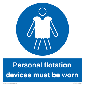 MP7585: Personal flotation devices must be worn