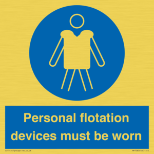 MP7585: Personal flotation devices must be worn
