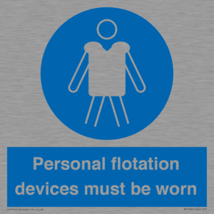MP7585: Personal flotation devices must be worn