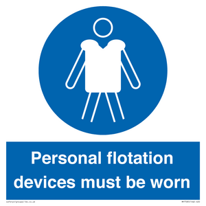 MP7585: Personal flotation devices must be worn