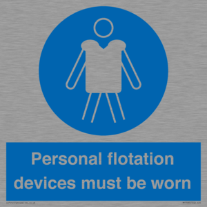 MP7585: Personal flotation devices must be worn