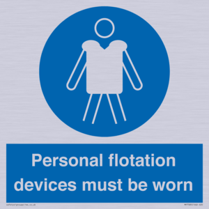 MP7585: Personal flotation devices must be worn