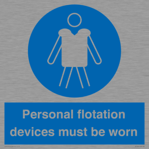 MP7585: Personal flotation devices must be worn
