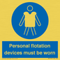MP7585: Personal flotation devices must be worn
