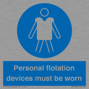 MP7585: Personal flotation devices must be worn