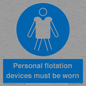 MP7585: Personal flotation devices must be worn