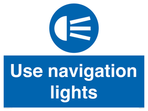 MP7588: Use navigation lights