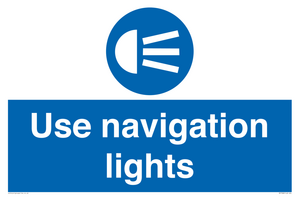 MP7588: Use navigation lights