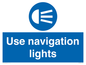 MP7588: Use navigation lights